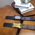 LV Women's Men's Belts Collection Louis Vuitton Initials 40MM Belt 19085