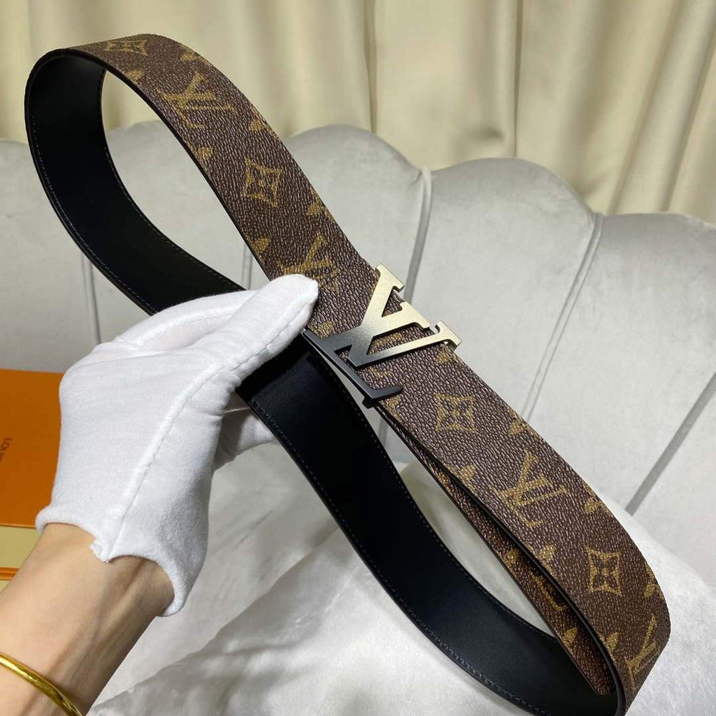 LV Women's Men's Belts Collection Louis Vuitton Initials 40MM Belt 19087