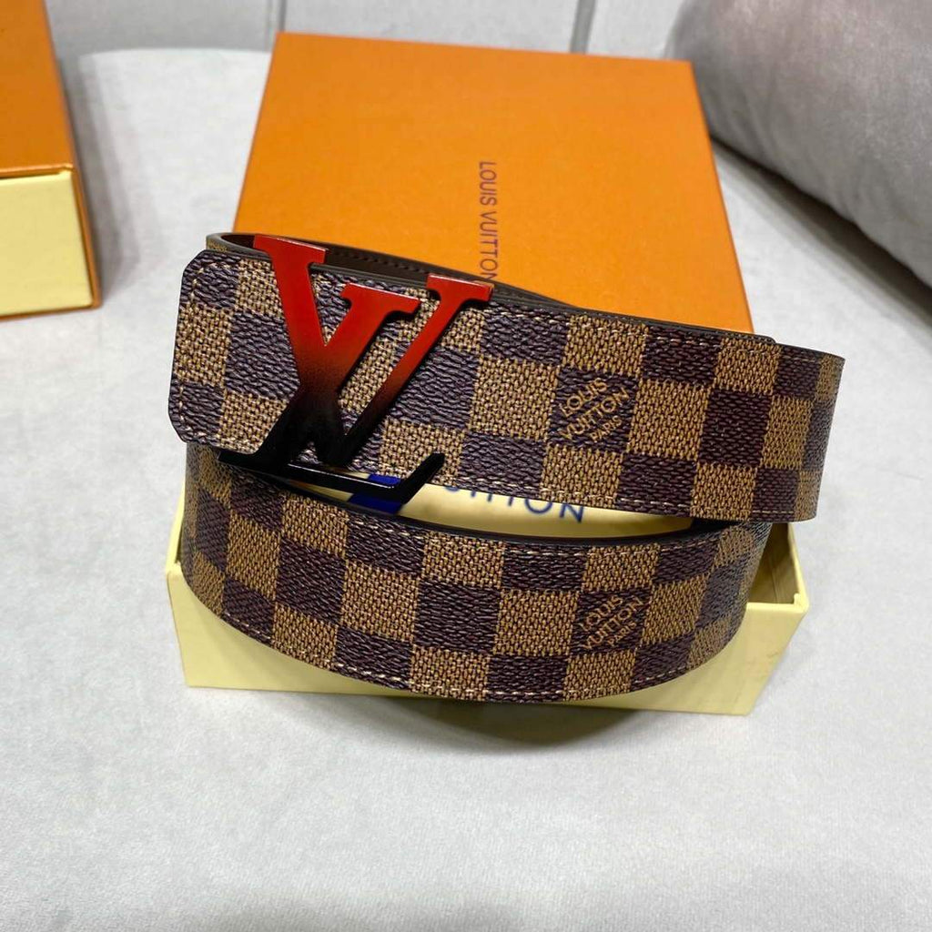 LV Women's Men's Belts Collection Louis Vuitton Initials 40MM Belt 19087