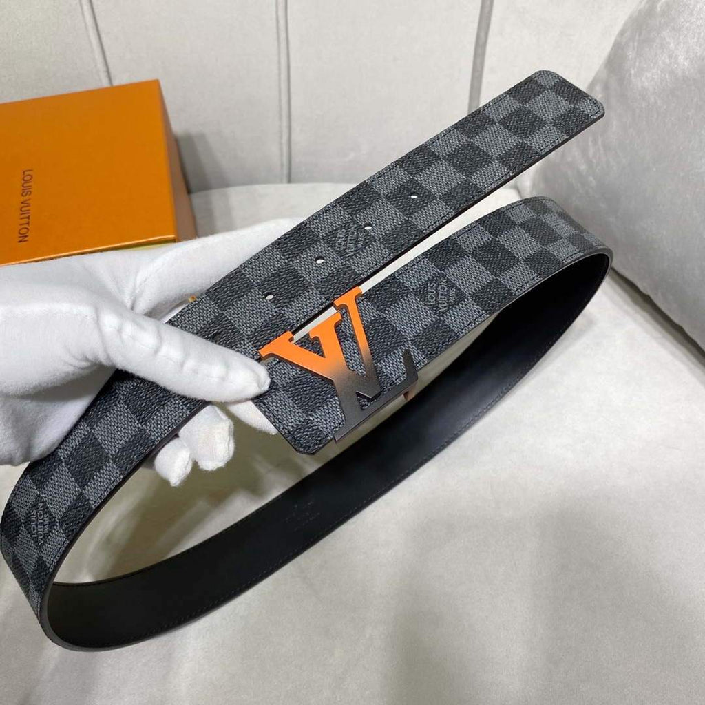 LV Women's Men's Belts Collection Louis Vuitton Initials 40MM Belt 19087