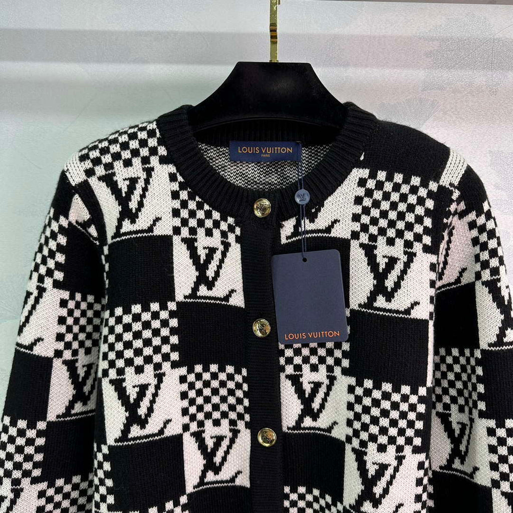 LV Women's Sweaters Louis Vuitton Cashmere Cardigans L36024