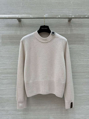 LV Women's Sweaters Louis Vuitton Cashmere Cardigans L36025 - White / S - View 6