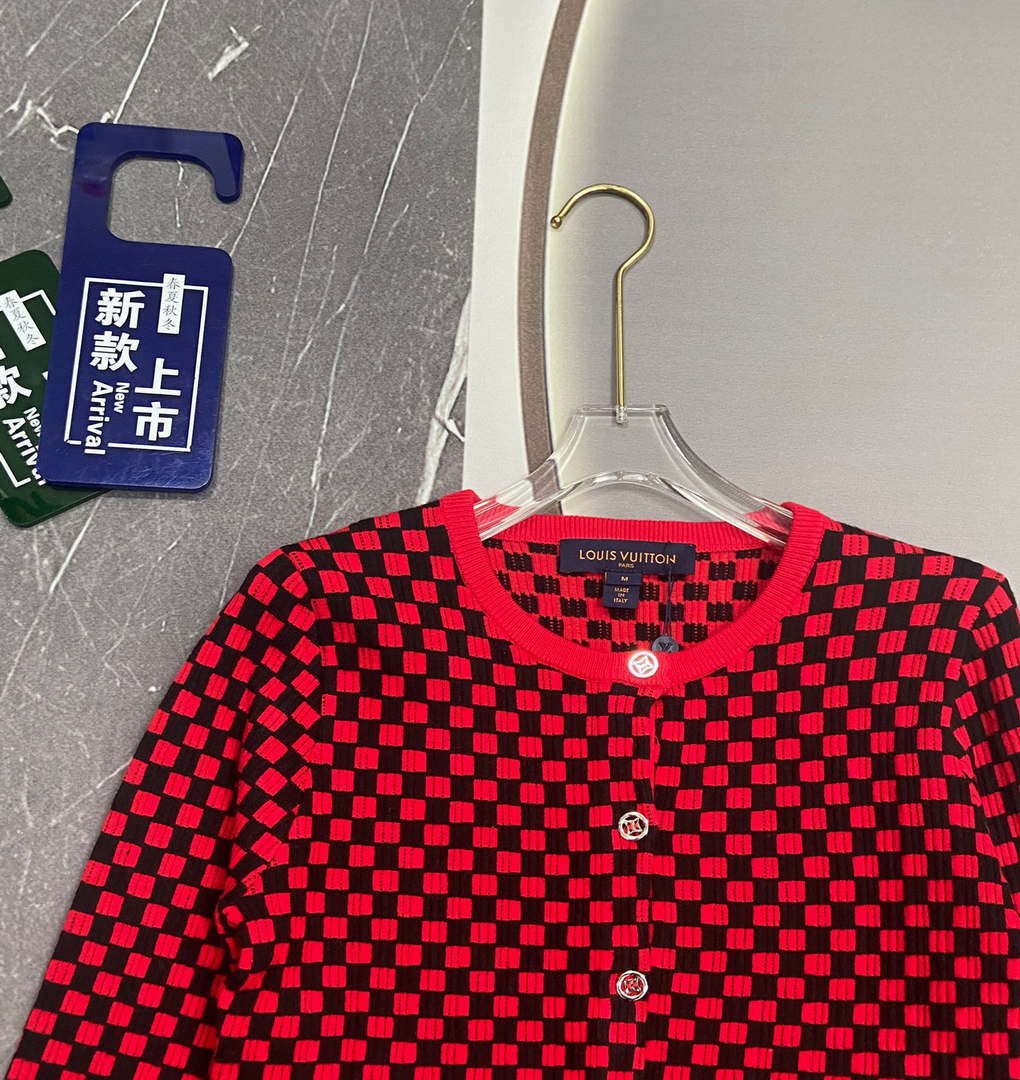 LV Women's Sweaters Louis Vuitton Cashmere Cardigans L36026