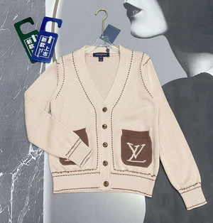 LV Women's Sweaters Louis Vuitton Cashmere Cardigans L36027 - S - View 4