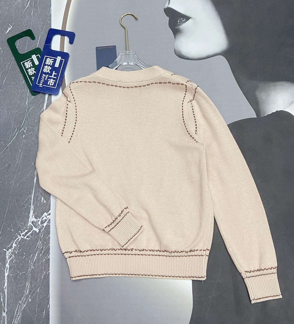 LV Women's Sweaters Louis Vuitton Cashmere Cardigans L36027