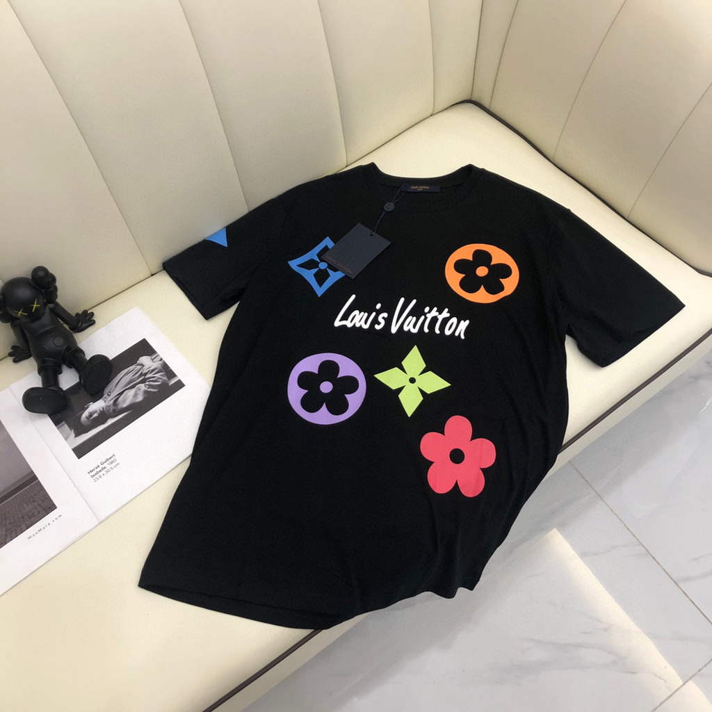 LV Women's T-Shirts Louis Vuitton Fashion Clothing L60031