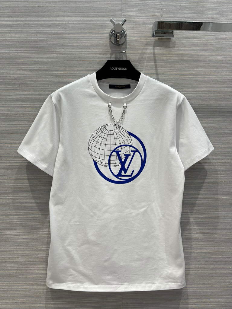 LV Women's T-Shirts Louis Vuitton Fashion Clothing L60034