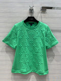 LV Women's T-Shirts Louis Vuitton Fashion Clothing L60035