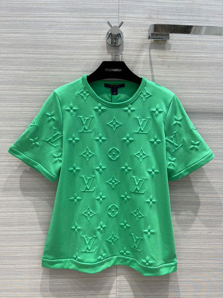 LV Women's T-Shirts Louis Vuitton Fashion Clothing L60035