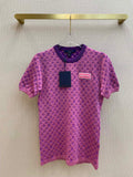 LV Women's T-Shirts Louis Vuitton Fashion Clothing L60036