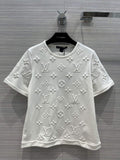 LV Women's T-Shirts Louis Vuitton Fashion Clothing L60038