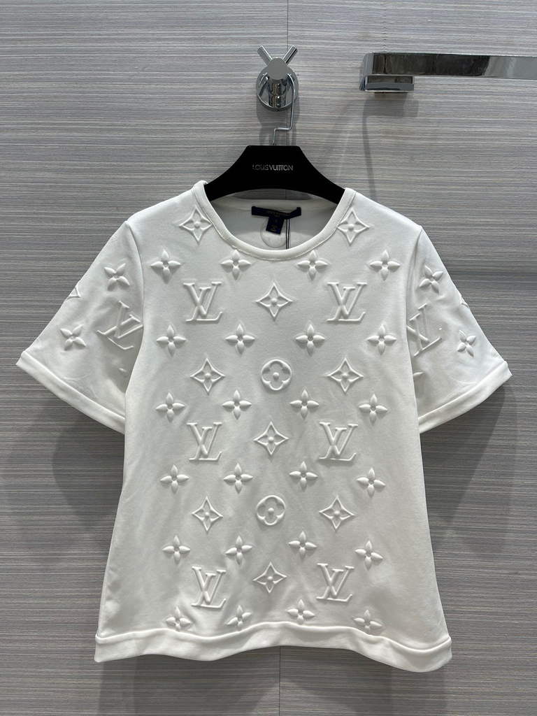 LV Women's T-Shirts Louis Vuitton Fashion Clothing L60038