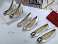 Manolo Blahnik Women¡¯s Shoes Designer Hangisiflat Velvet Shoes 30119 White - luxibagsmall