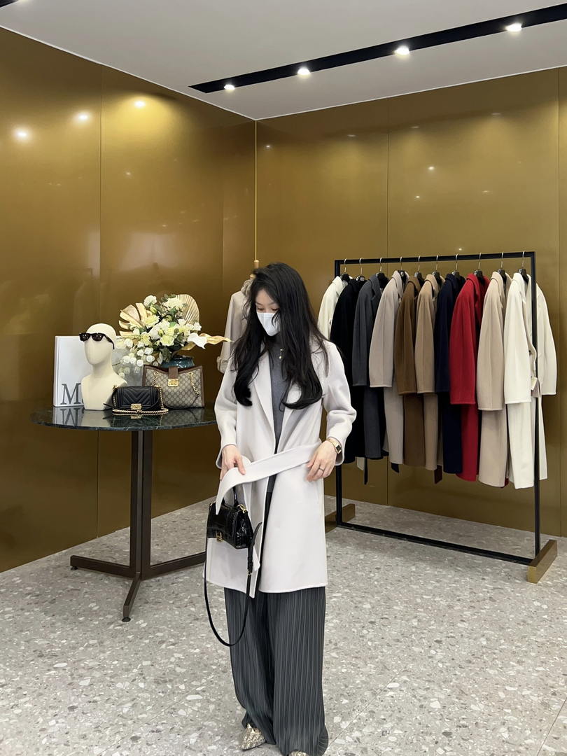 Max mara Women Short double-faced wool coat Ma9050