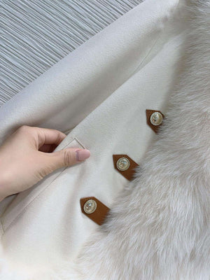 Max Mara Women's Fashion Clothing Fur Coat M78362 - S - View 6