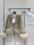 Max Mara Women's Fashion Clothing Fur Coat M78363