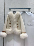 Max Mara Women's Fashion Clothing Fur Coat M78365