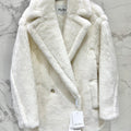 Max Mara Women's Fashion New Short Teddy Bear Coat M78378 - XS - View 1