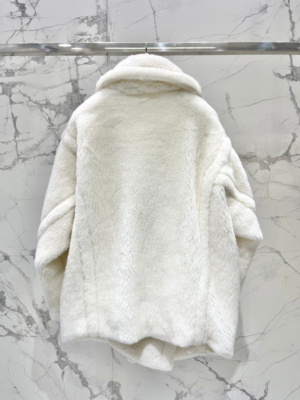 Max Mara Women's Fashion New Short Teddy Bear Coat M78378