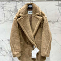 Max Mara Women's Fashion New Short Teddy Bear Coat M78379 - XS - View 1