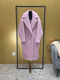 Maxmara Teddy Women's Fashion Long Coat Ma9002