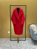 Maxmara Teddy Women's Fashion Long Coat Ma9020