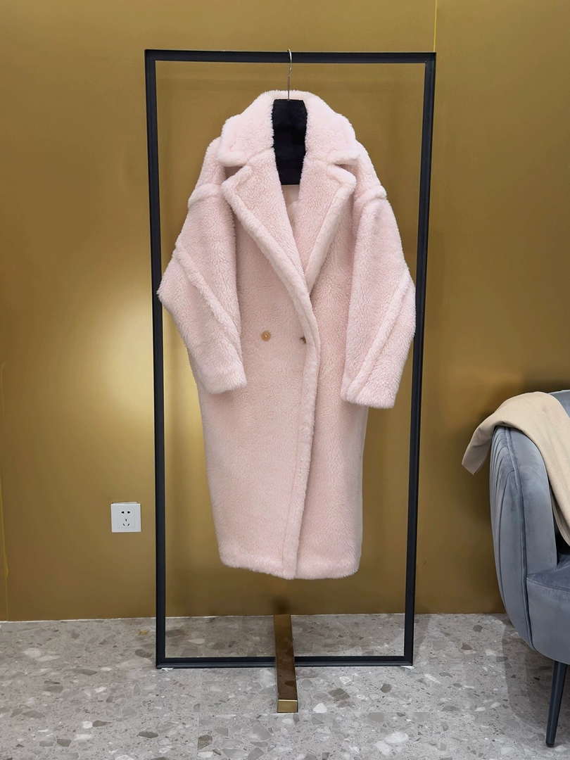 Maxmara Teddy Women's Fashion Long Coat Ma9022