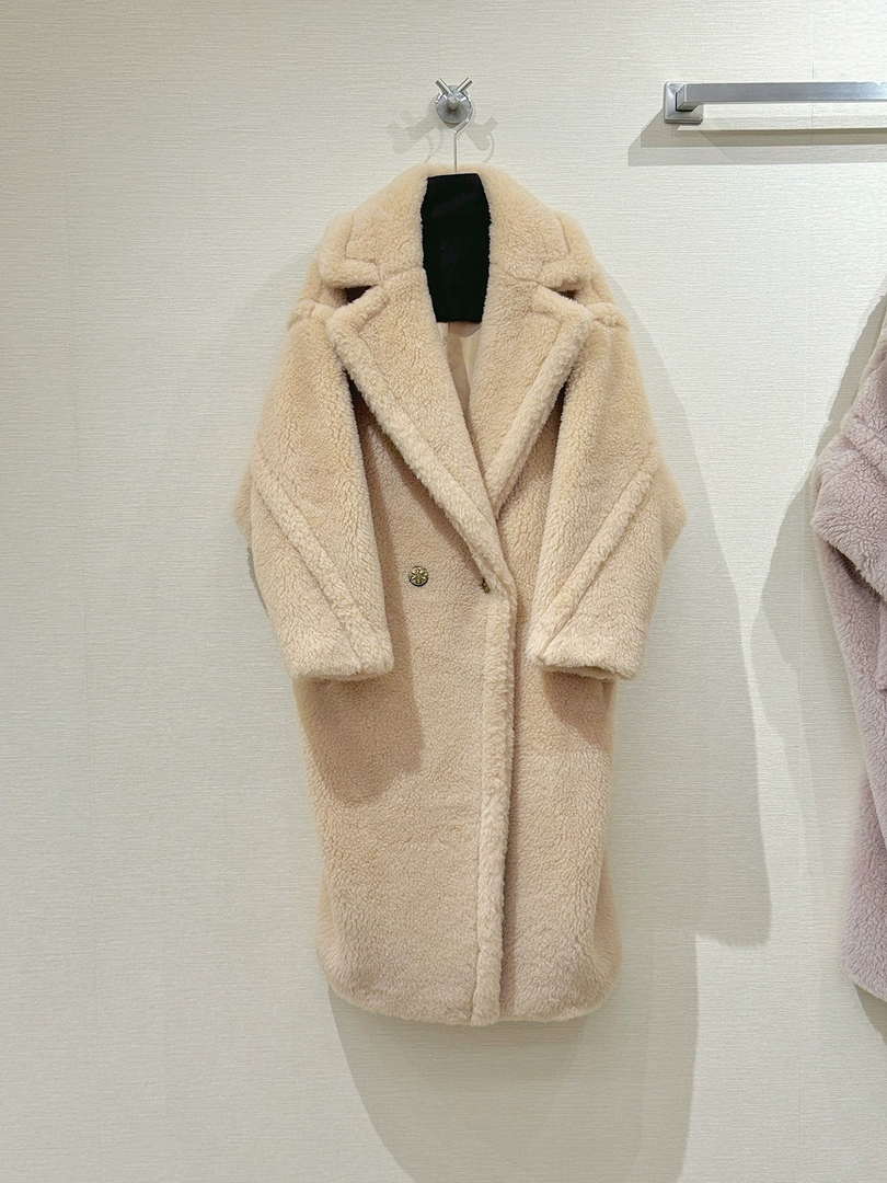 Maxmara Teddy Women's Fashion Long Coat Ma9024