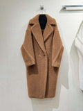 Maxmara Teddy Women's Fashion Long Coat Ma9025