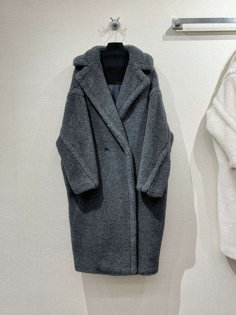 Maxmara Teddy Women's Fashion Long Coat Ma9026
