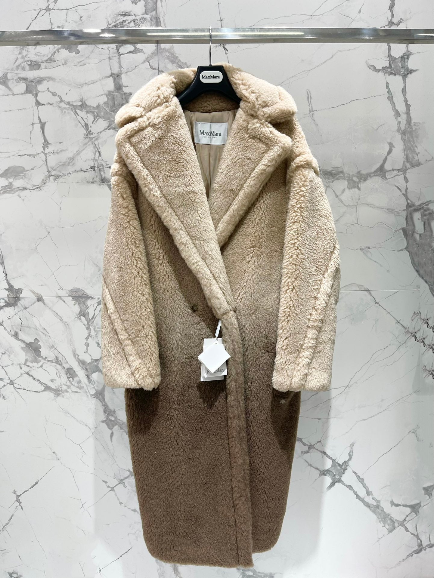 Maxmara Teddy Women's Fashion Long Coat Ma9030