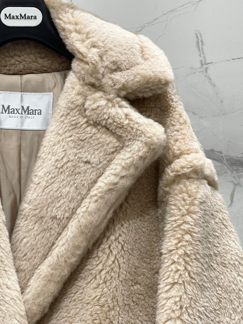 Maxmara Teddy Women's Fashion Long Coat Ma9030