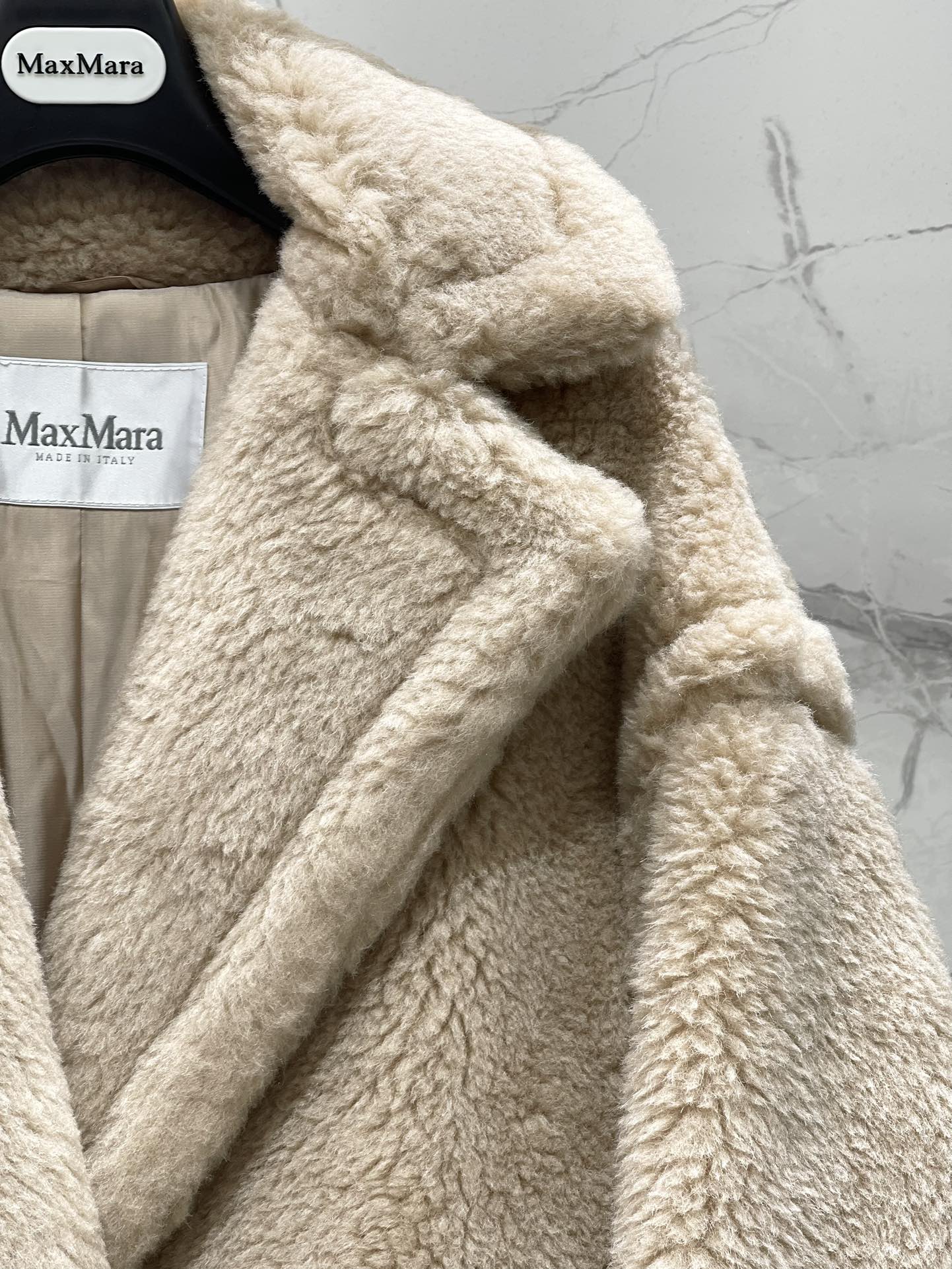 Maxmara Teddy Women's Fashion Long Coat Ma9030