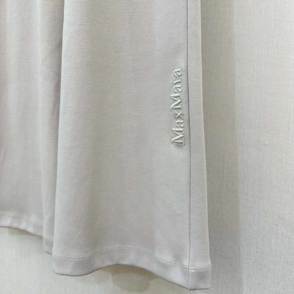 Maxmara Women's Fashion 2024 Spring New Casual Knitted Logo Embroidered Sweatshirt Set Ma90061
