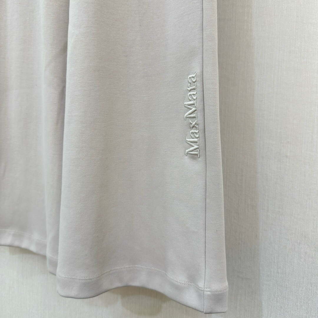 Maxmara Women's Fashion 2024 Spring New Casual Knitted Logo Embroidered Sweatshirt Set Ma90061