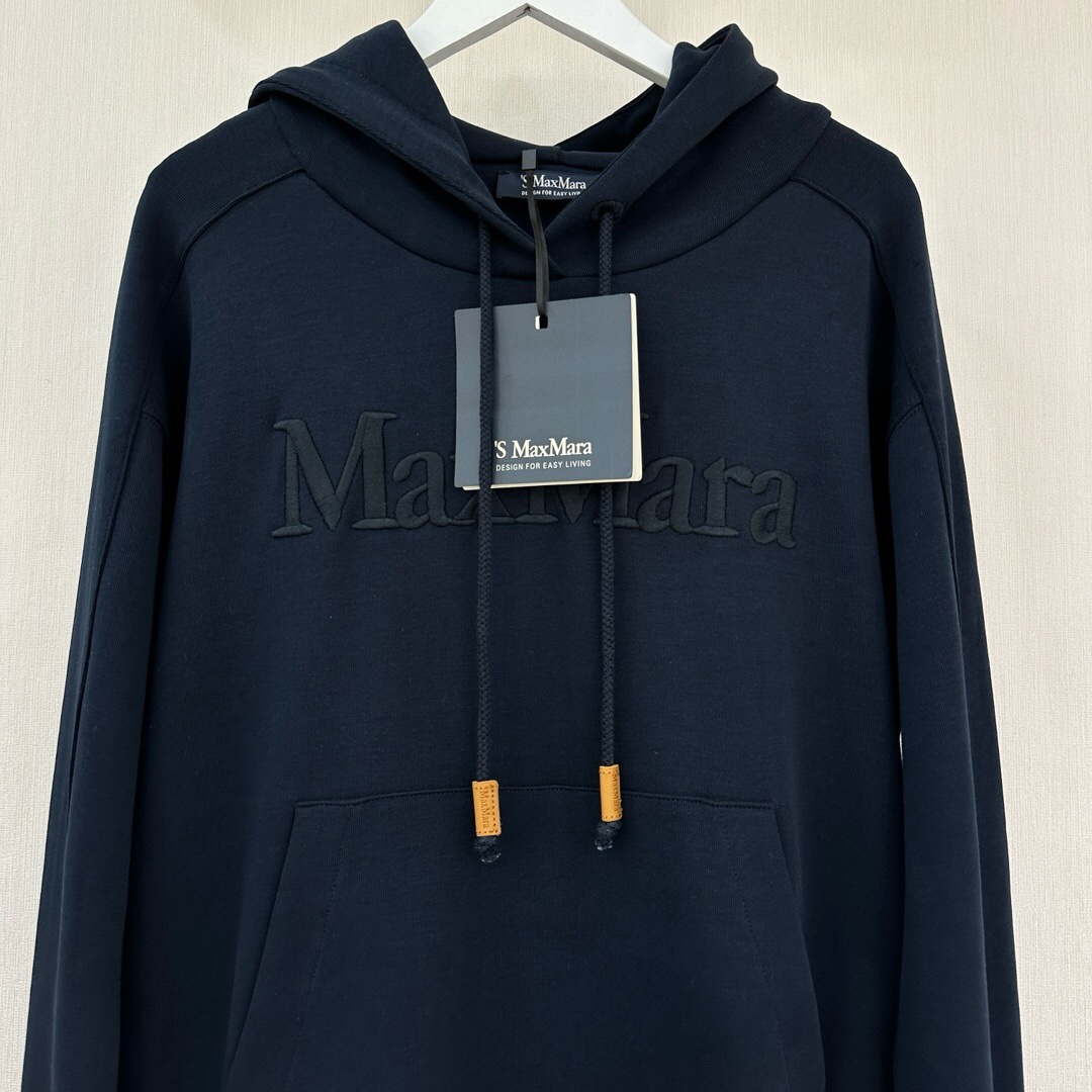 Maxmara Women's Fashion 2024 Spring New Casual Knitted Logo Embroidered Sweatshirt Set Ma90062