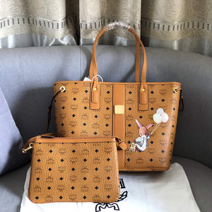 MCM MWPCSVI01CO001 Medium Reversible Liz Shopper in Visetos - Default Title - View 1