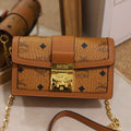 MCM MWRBAWO05CO001 Tracy Mini Crossbody in Visetos Cognac | COGNAC - Default Title - View 1