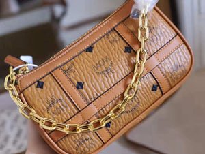 MCM MWSBAER01CO001 Aren Mini Shoulder Bag in Visetos - Default Title - View 6