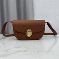 Medium Dior Médaillon Flap Bag M3920QDWP_M900 Gold Brown Grained Calfskin - Default Title - View 1
