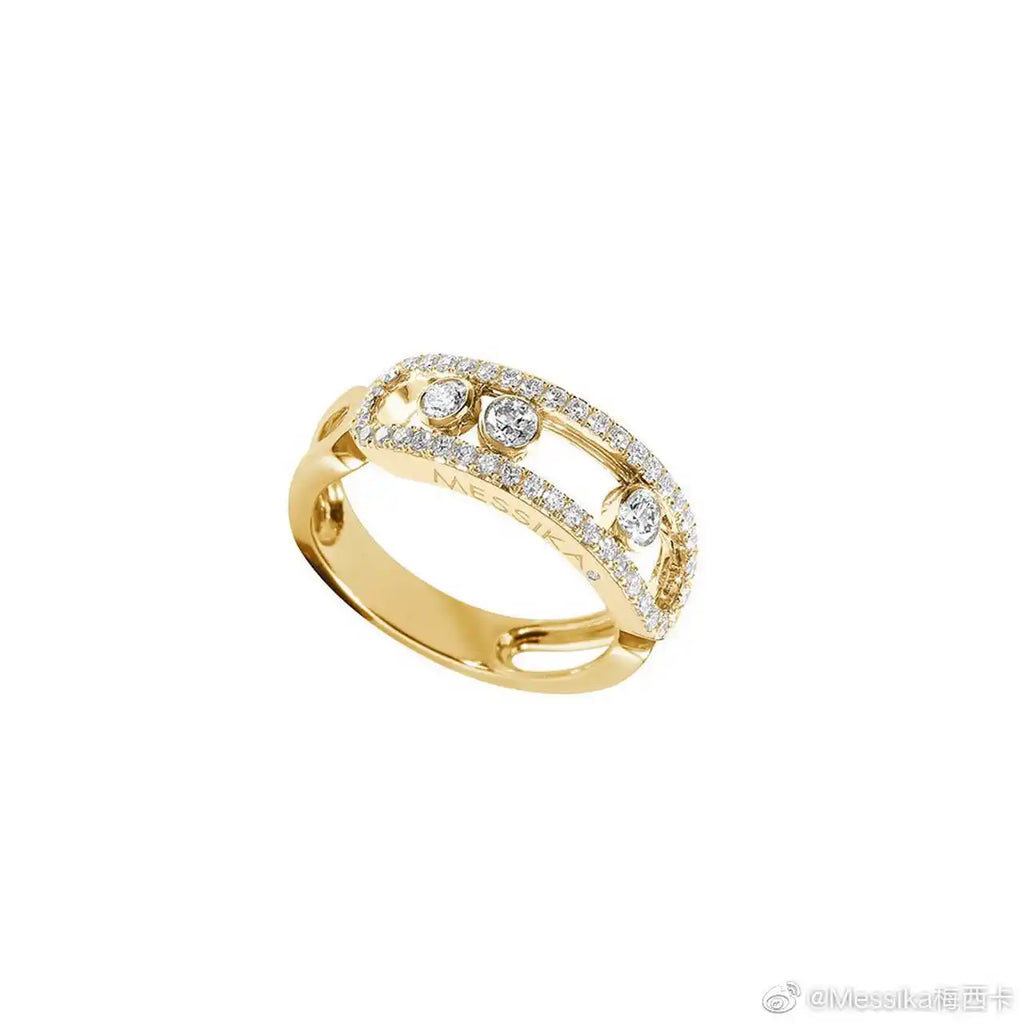 Messika 04000 Move Classique Pav¨¦ Diamond Ring