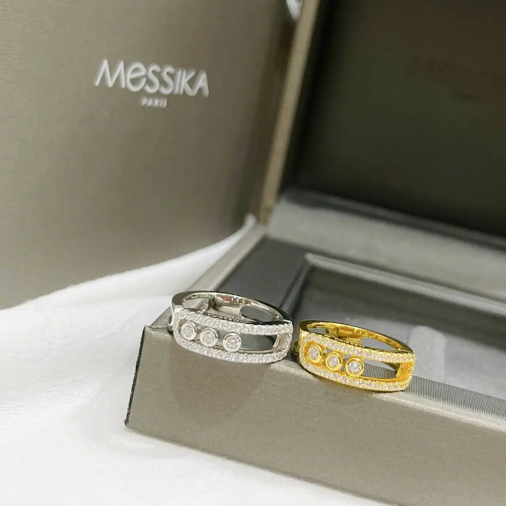 Messika 04000 Move Classique Pav¨¦ Diamond Ring