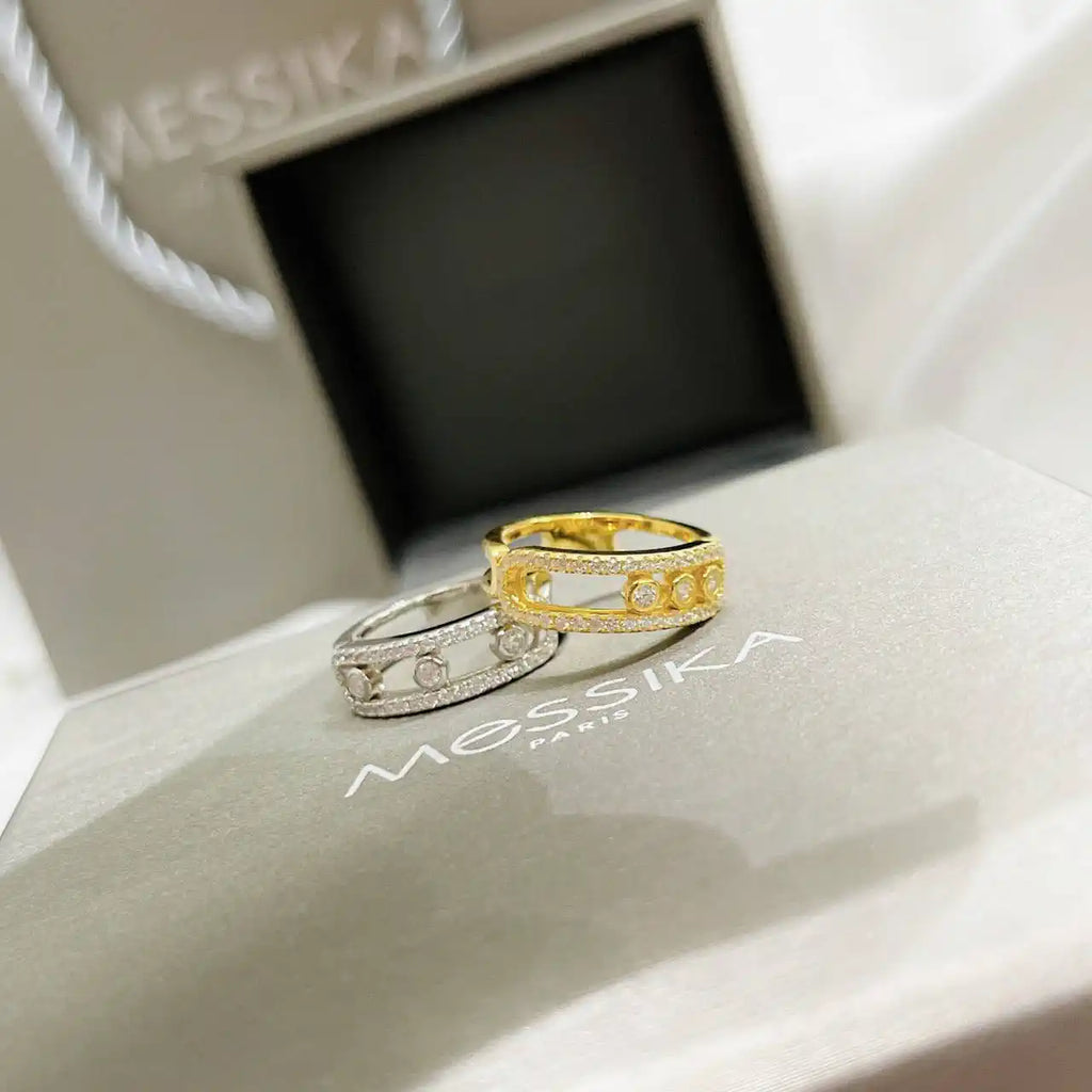 Messika 04000 Move Classique Pav¨¦ Diamond Ring