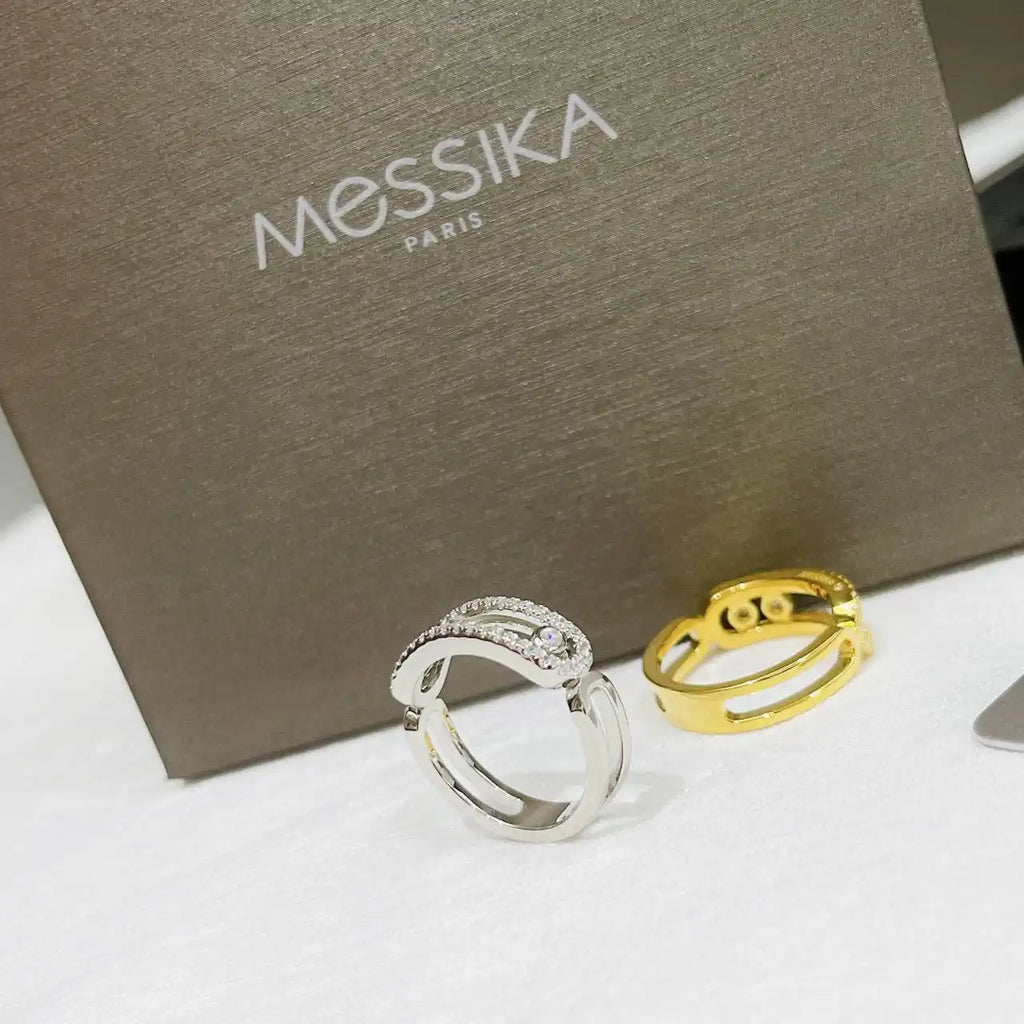 Messika 04000 Move Classique Pav¨¦ Diamond Ring