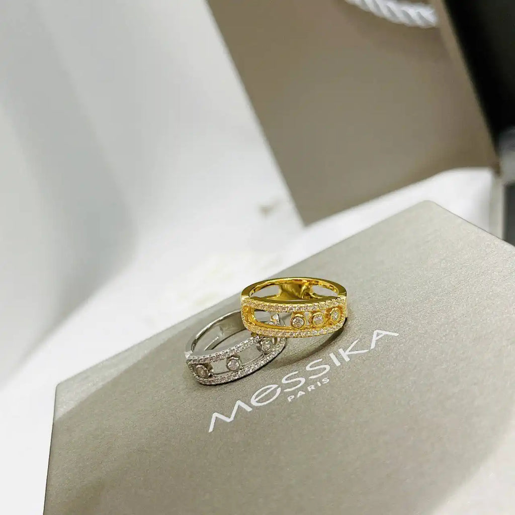 Messika 04000 Move Classique Pav¨¦ Diamond Ring