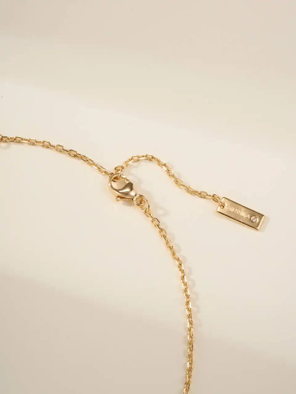 Messika 11650 White Mother-of-Pearl Lucky Move SM Necklace Pink Gold Diamond Necklace