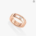 Messika 11701 Move Titanium Natural SM Natural Titanium Diamond Ring
