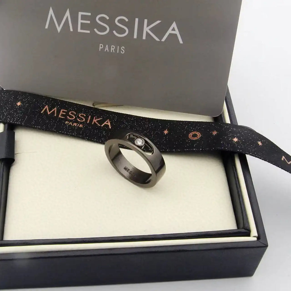 Messika 11701 Move Titanium Natural SM Natural Titanium Diamond Ring
