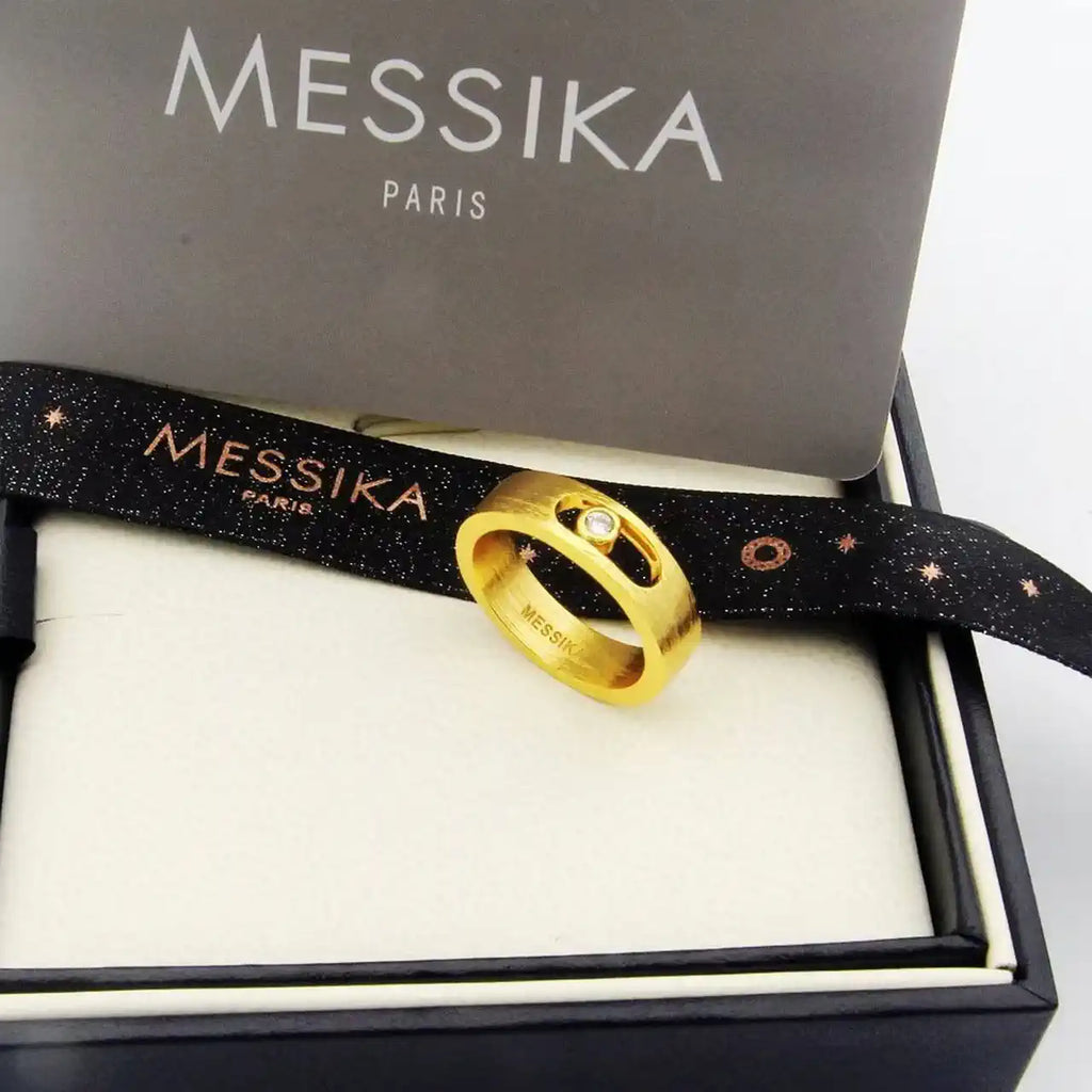 Messika 11701 Move Titanium Natural SM Natural Titanium Diamond Ring