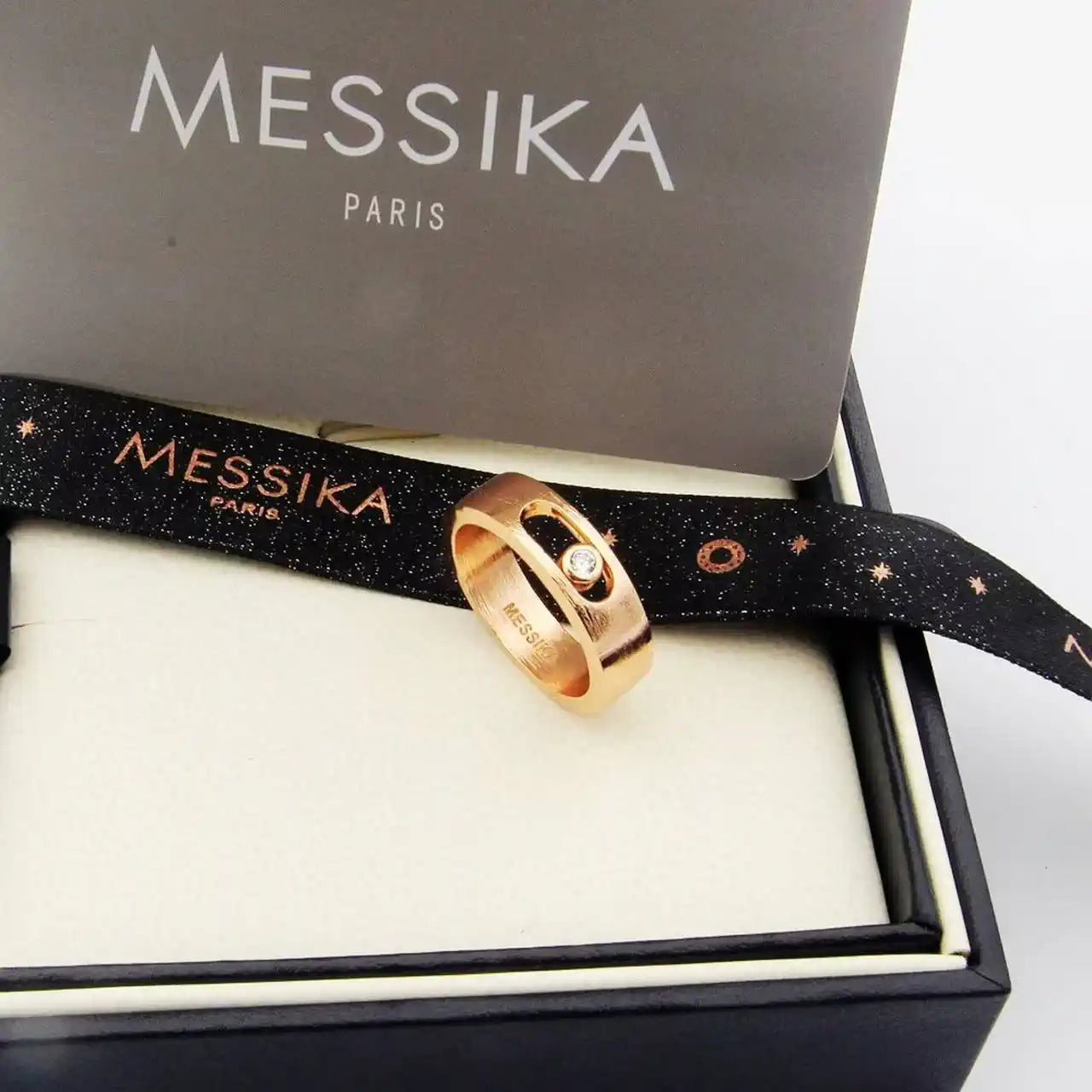 Messika 11701 Move Titanium Natural SM Natural Titanium Diamond Ring